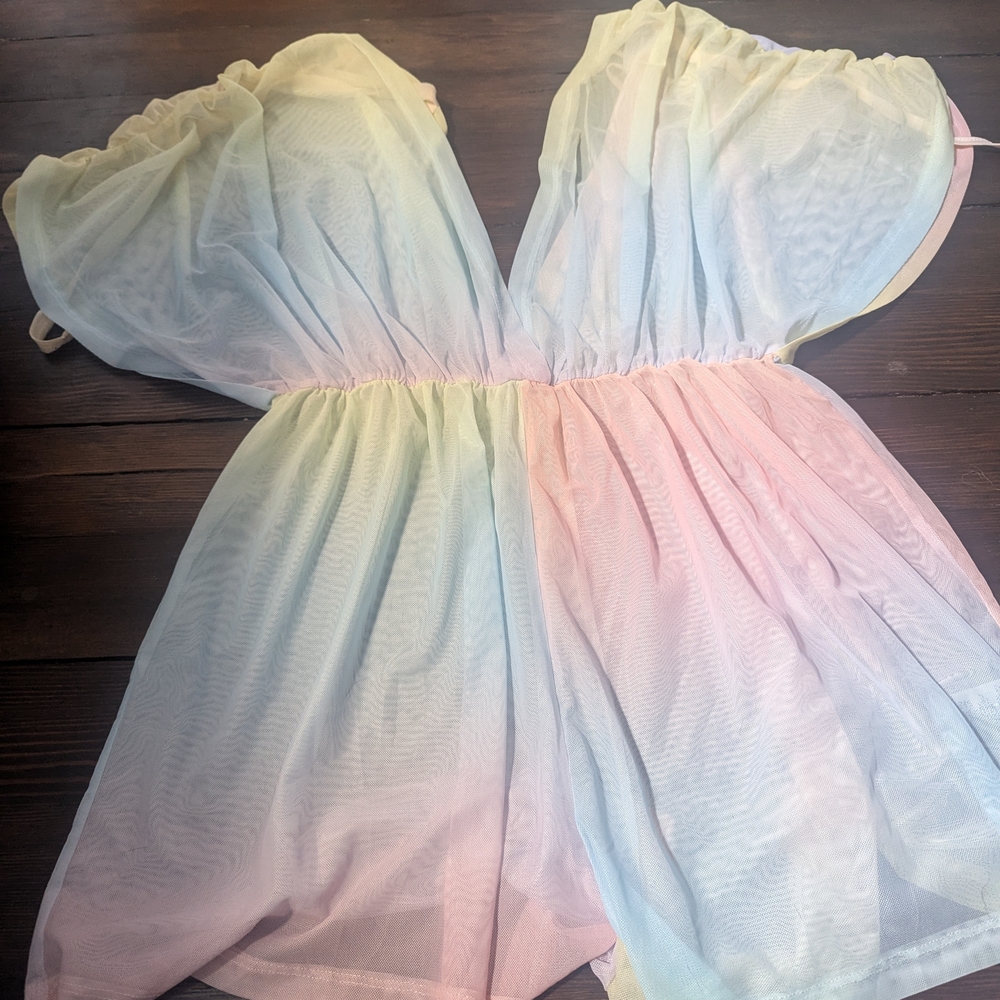 Pastel Rainbow Womens One Piece